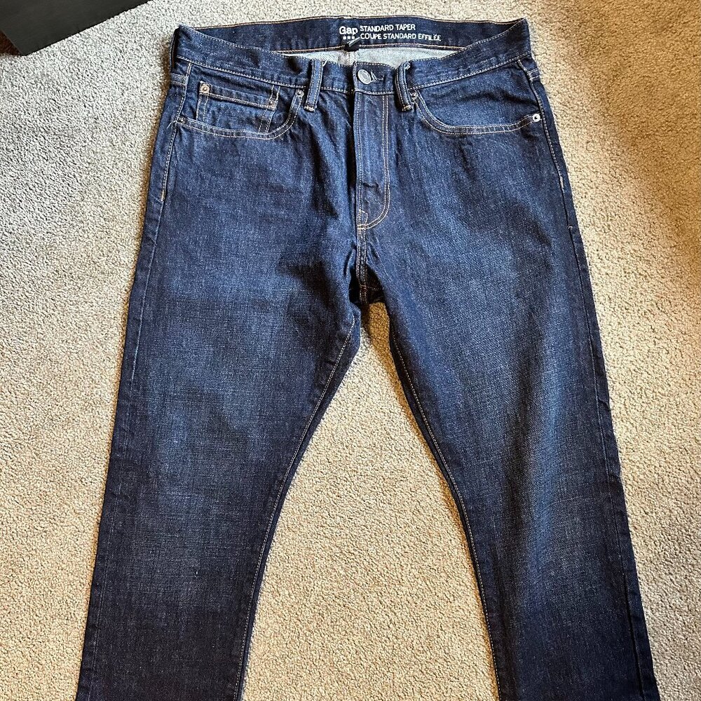 Gap Straight Jeans 100% Cotton Size 33*32